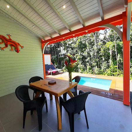 Caraibes Cottages Corail Piscine Privee A 900M De La Plage De Grande Anse Deshaies Exterior foto