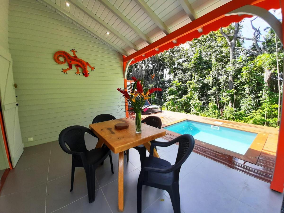 Caraibes Cottages Corail Piscine Privee A 900M De La Plage De Grande Anse Deshaies Exterior foto