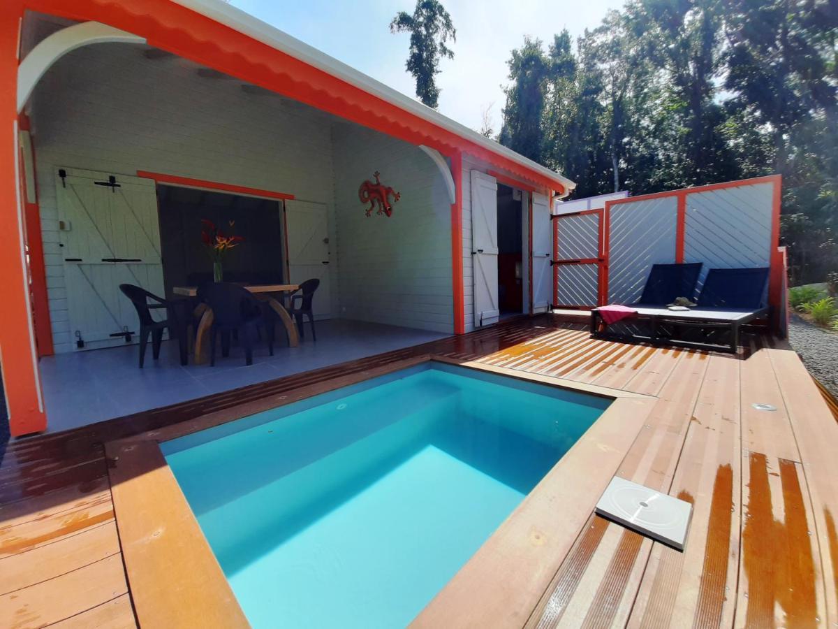 Caraibes Cottages Corail Piscine Privee A 900M De La Plage De Grande Anse Deshaies Exterior foto