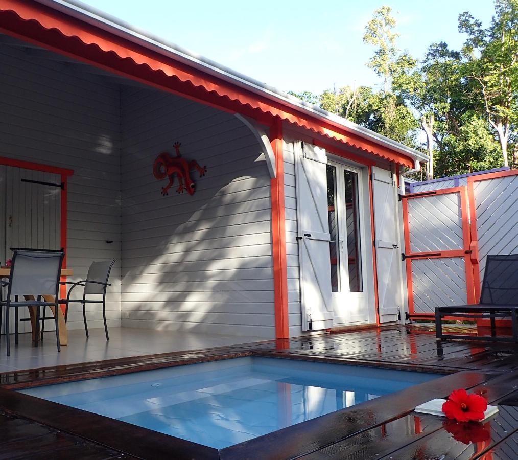 Caraibes Cottages Corail Piscine Privee A 900M De La Plage De Grande Anse Deshaies Exterior foto