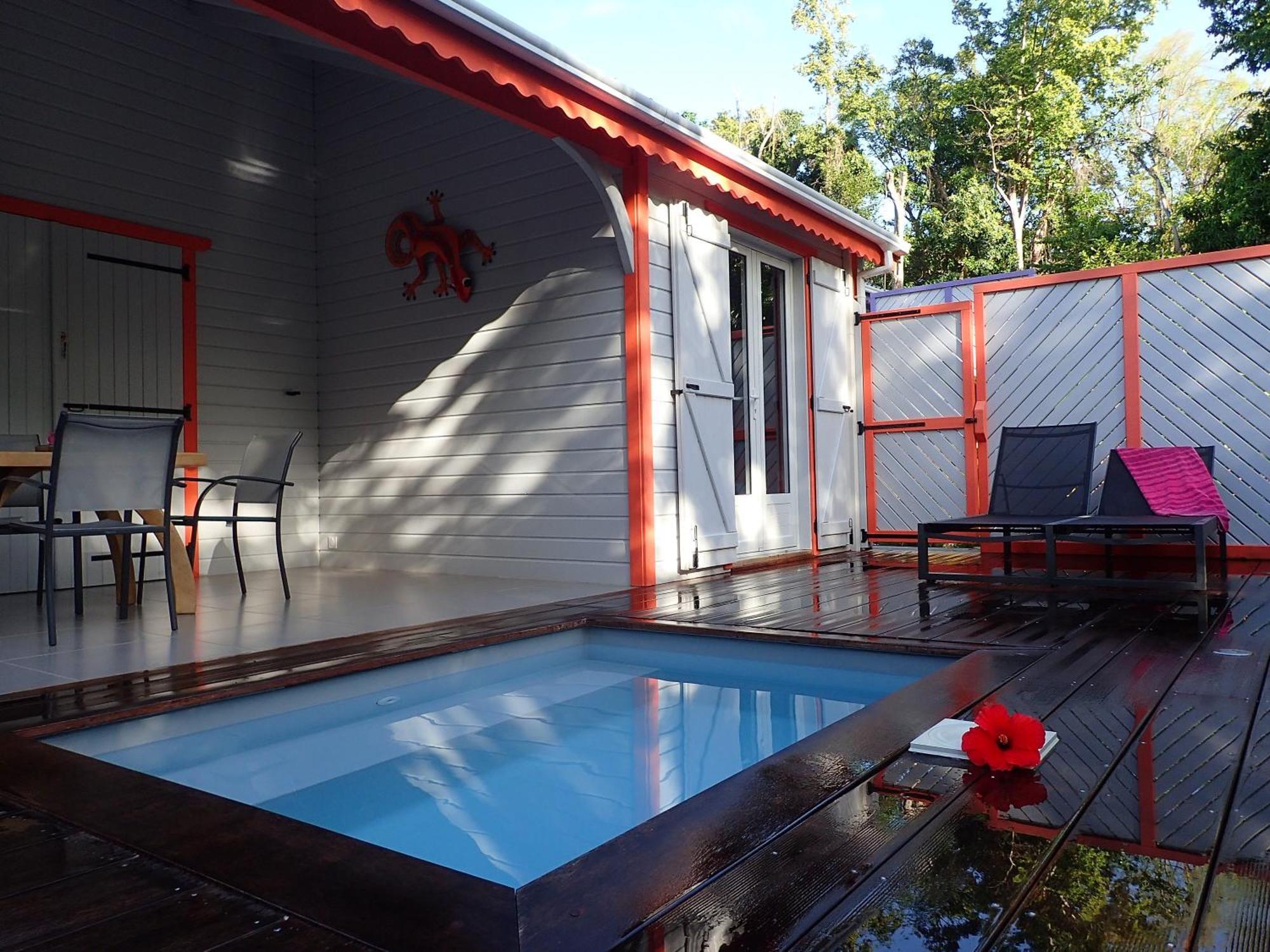 Caraibes Cottages Corail Piscine Privee A 900M De La Plage De Grande Anse Deshaies Exterior foto