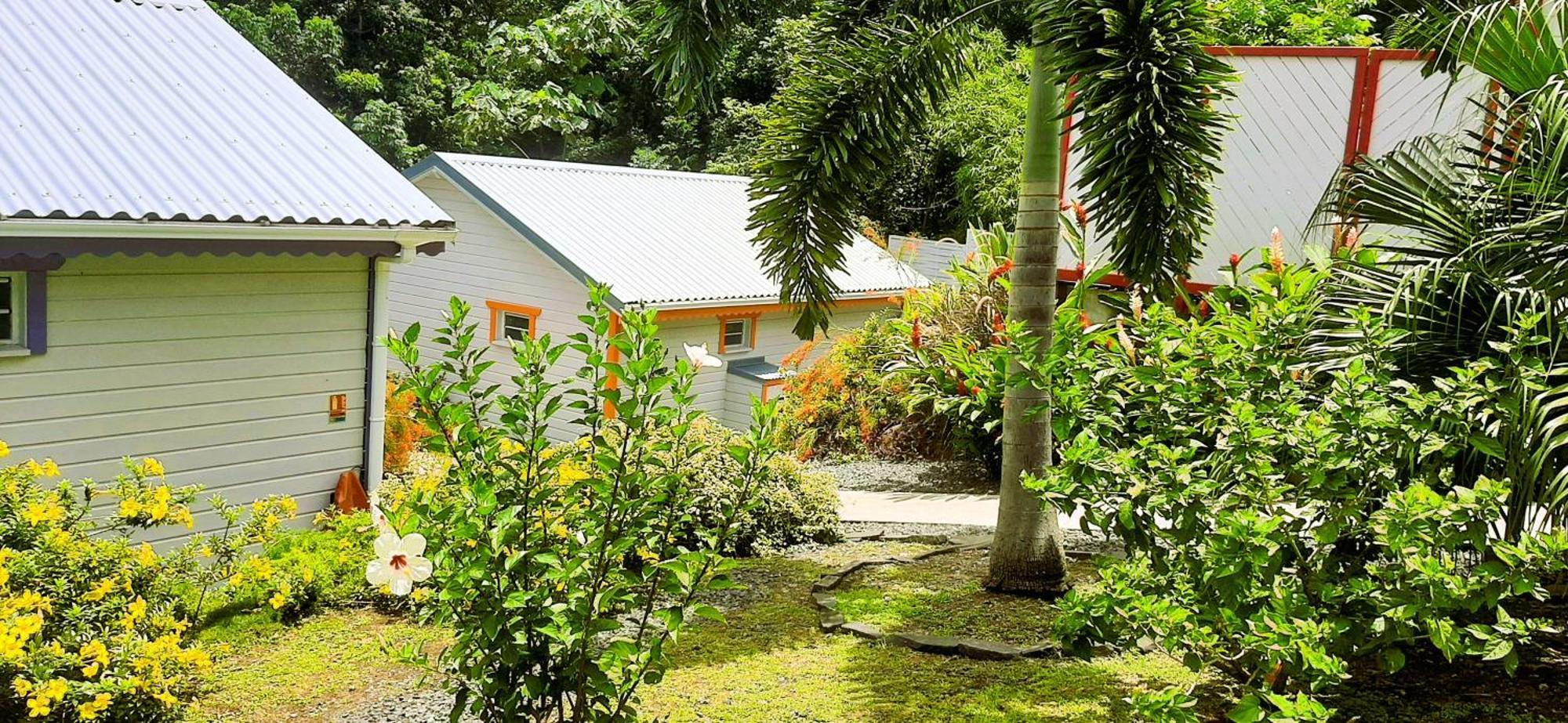 Caraibes Cottages Corail Piscine Privee A 900M De La Plage De Grande Anse Deshaies Exterior foto